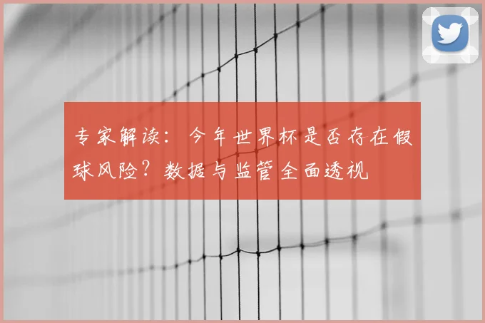 专家解读：今年世界杯是否存在假球风险？数据与监管全面透视