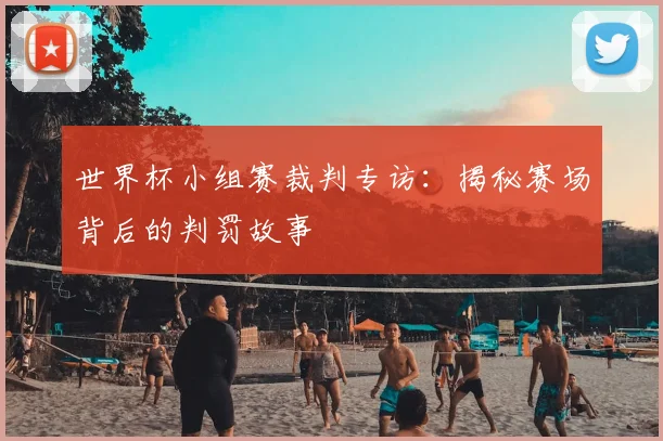 世界杯小组赛裁判专访：揭秘赛场背后的判罚故事