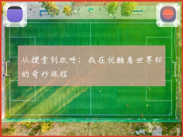 从搜索到欢呼：我在优酷看世界杯的奇妙旅程